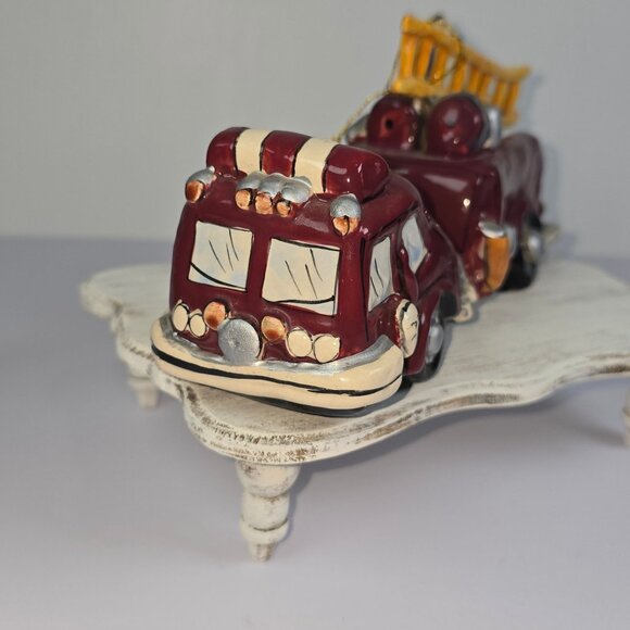 Blue Sky Clayworks #23 Heroes Brigade Firetruck Dalmatian by Heather Goldminc - Picture 7 of 8